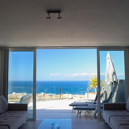 Azure Sky Villa - Panoramic Ocean View, Luxury, San Eugenio 아데제 외부 사진